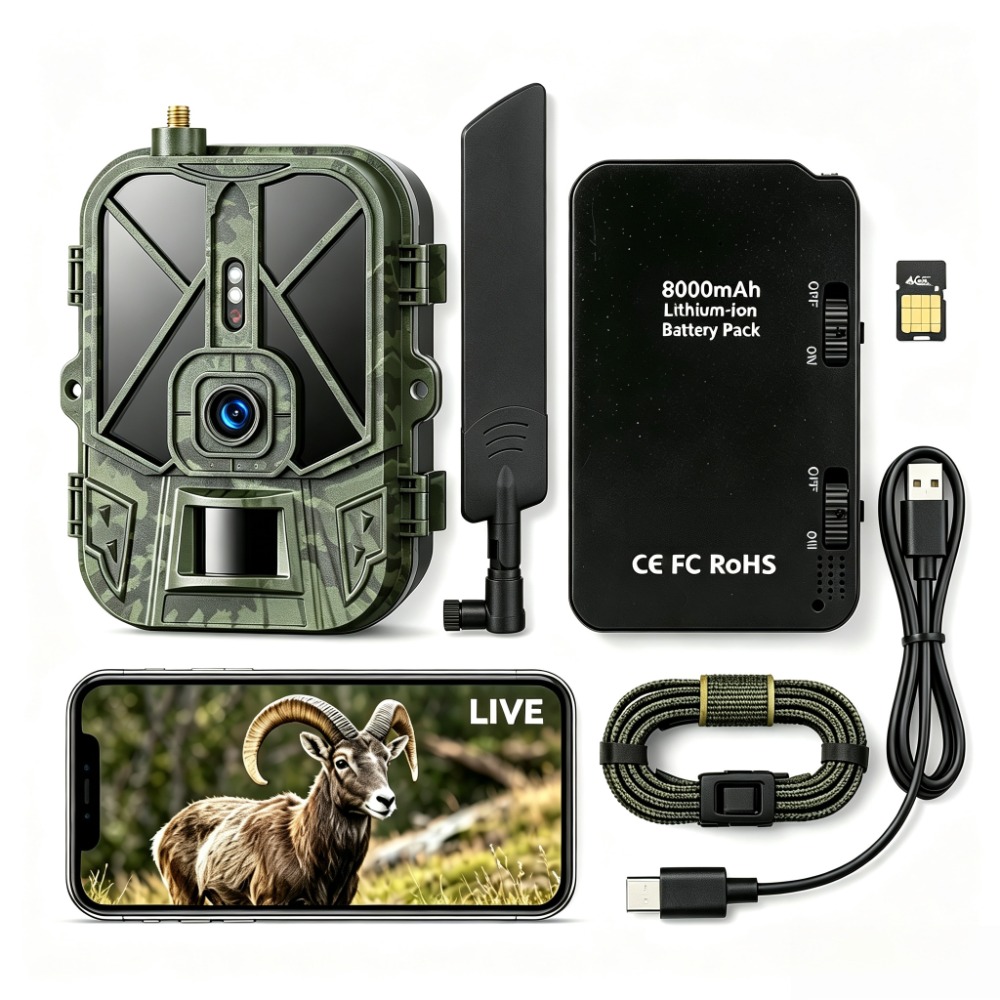 Hunting And Outdoor Shows - Outdoor 4G 120MP 4K Live Show