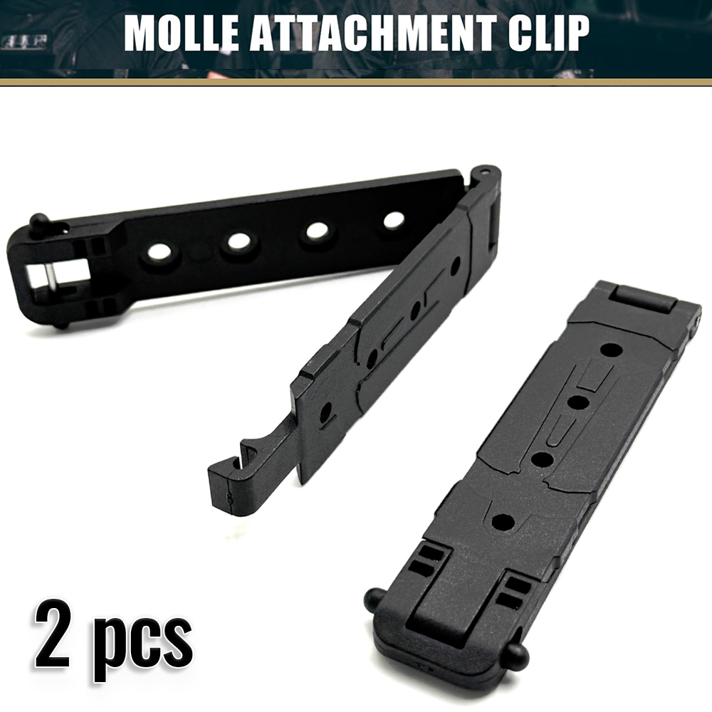 Outdoor Hunting Knife Set - Outdoor buckle Molle waist clip Camping