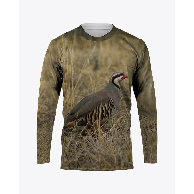 Hunting Quail - Camouflage Hunting Animals Quail Print Summer