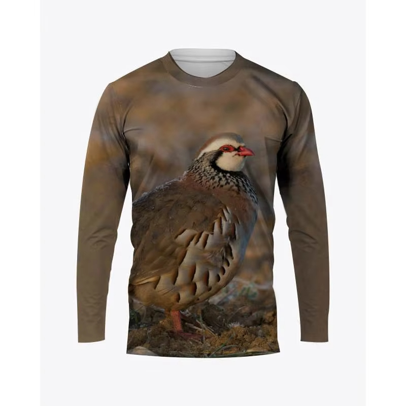 Hunting Quail - Camouflage Hunting Animals Quail Graphic T