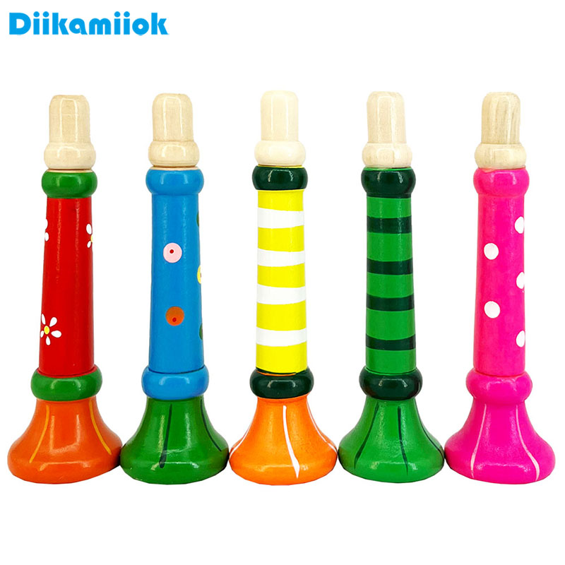 Game Call Whistle - Wooden Trumpet Children Toy Horn Whistle