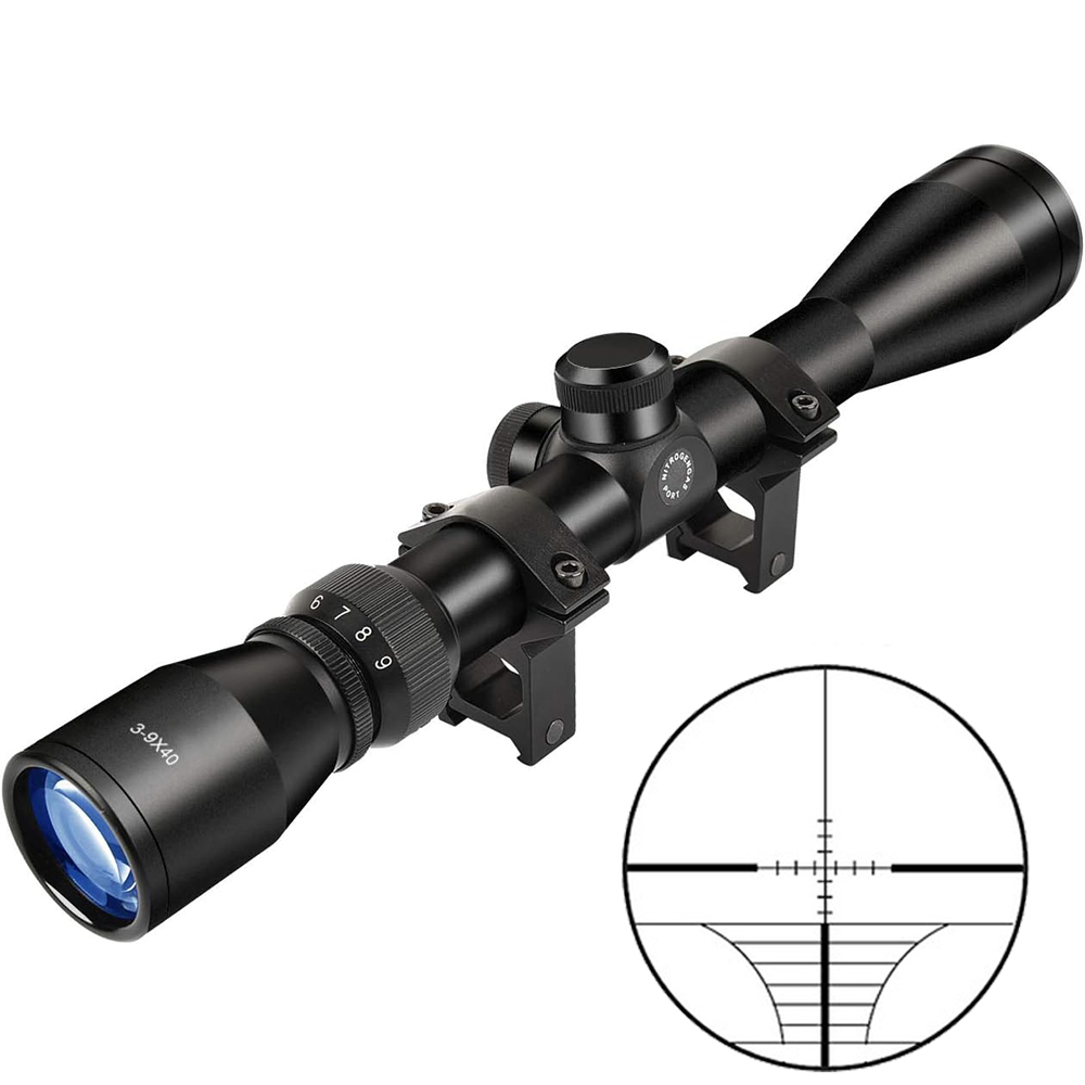 Crossbow Scope Sight - 3-9X40 Hunting Deer Air Scope Wire