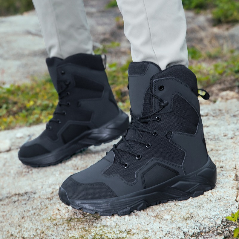 Wildman Hunting & Outdoor Linton'S Corner Silver Lakes - Men Tactical Boots Lace Up Wild