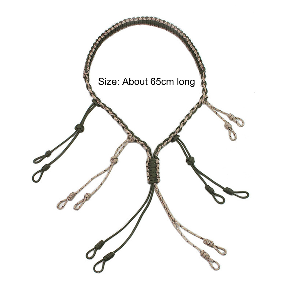 Game Call Whistle - Game Rope Adjustable Hunting Duck Call