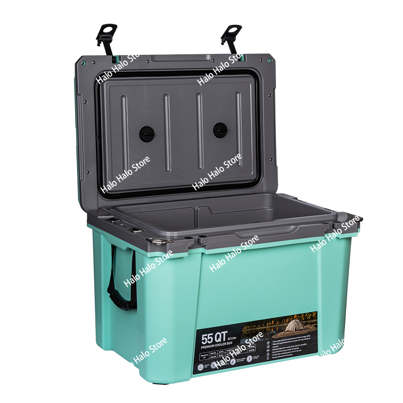 55QT Hard Cooler Plastic Insul - đánh giá và giá Outdoor Hunting Table