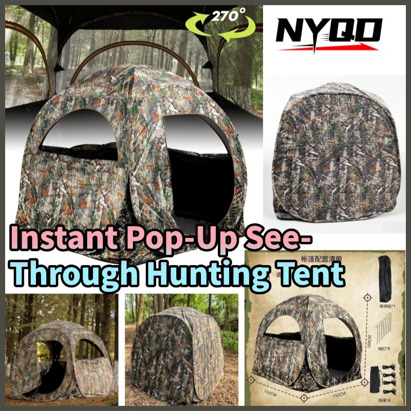 Pop Up Camping Tent Forest Hid - đánh giá và giá Hunting And Camping In Forest