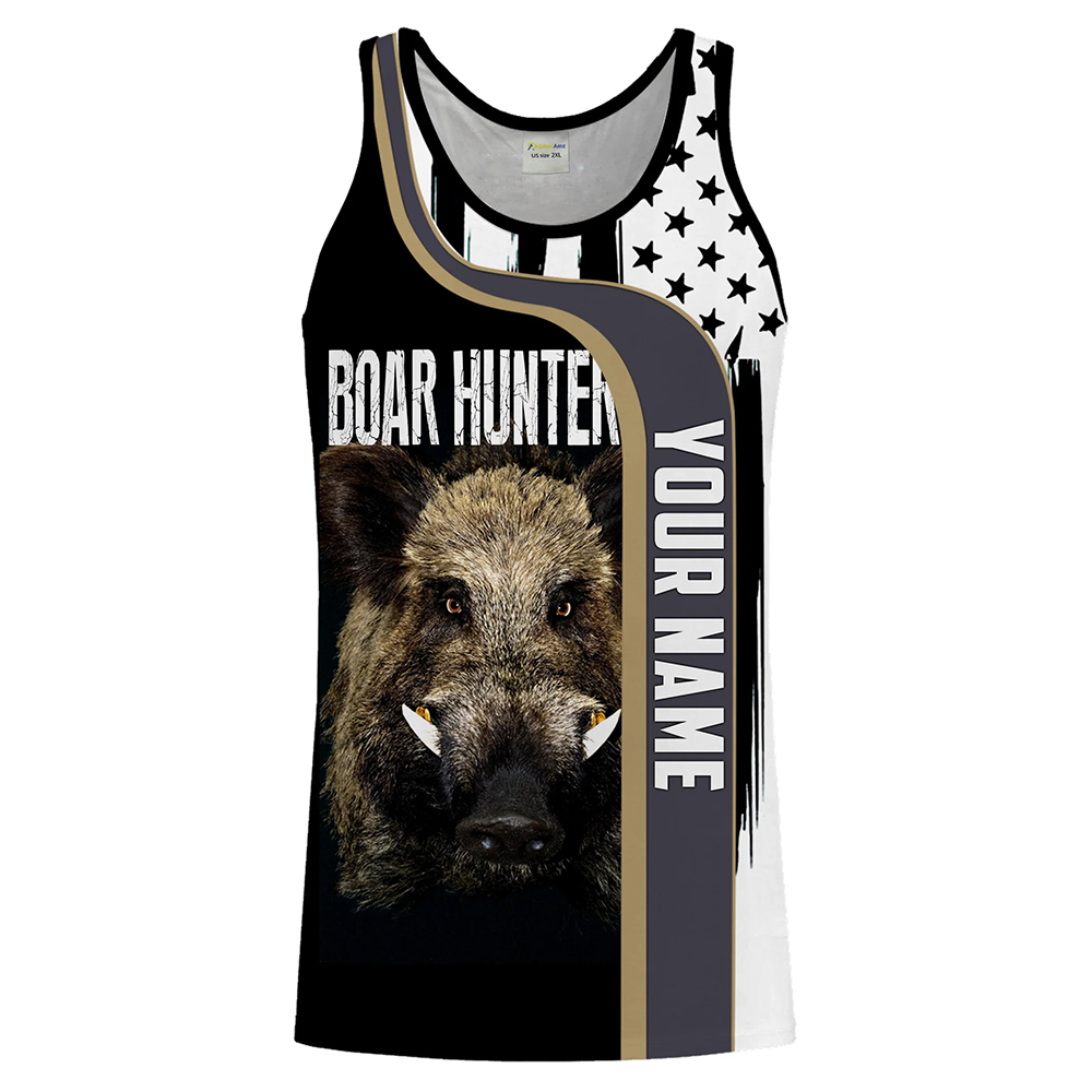 Custom Name Boar Hunter Tank T - đánh giá và giá Wildman Hunting & Outdoor Linton'S Corner Silver Lakes