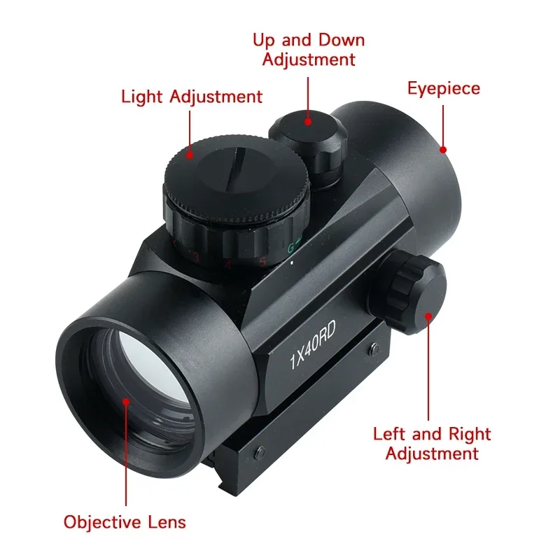 Tactical 1X22X33 Red Dot Sight - đánh giá và giá Crossbow Scope Sight