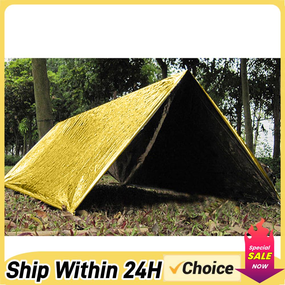 Foil Emergency Blanket Lightwe - đánh giá và giá Outdoor Hunting Blanket