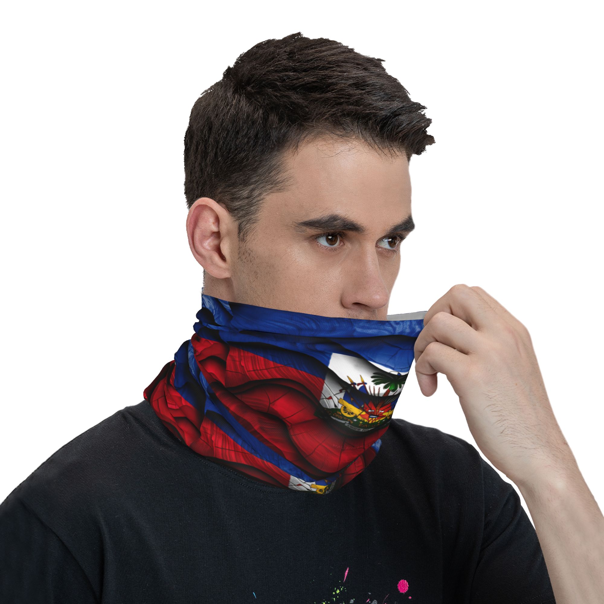 Haiti Flag Balaclava  Hunting  - đánh giá và giá Outdoor Hunting And Fishing