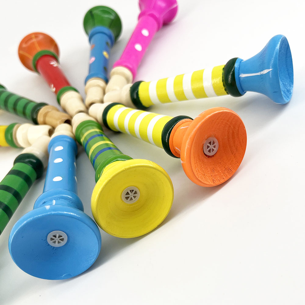 Wooden Trumpet Children Toy Ho - đánh giá và giá Game Call Whistle