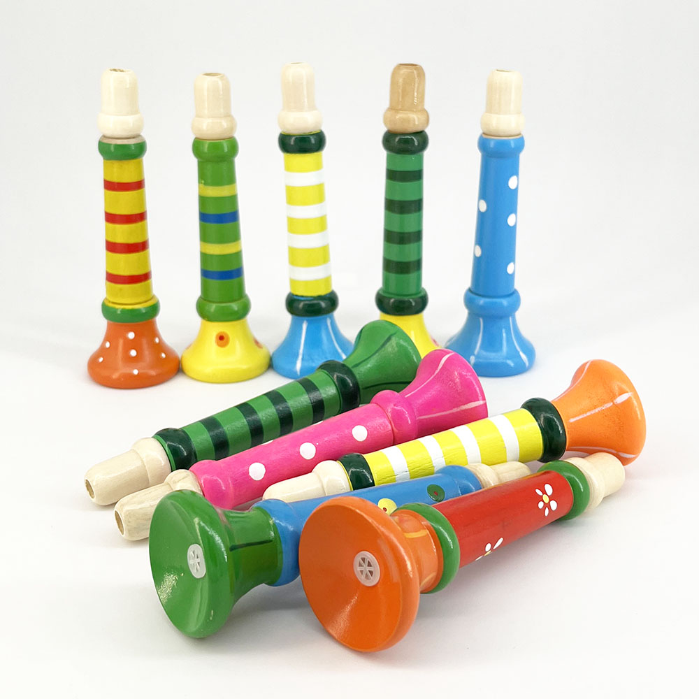 Wooden Trumpet Children Toy Ho - đánh giá và giá Game Call Whistle