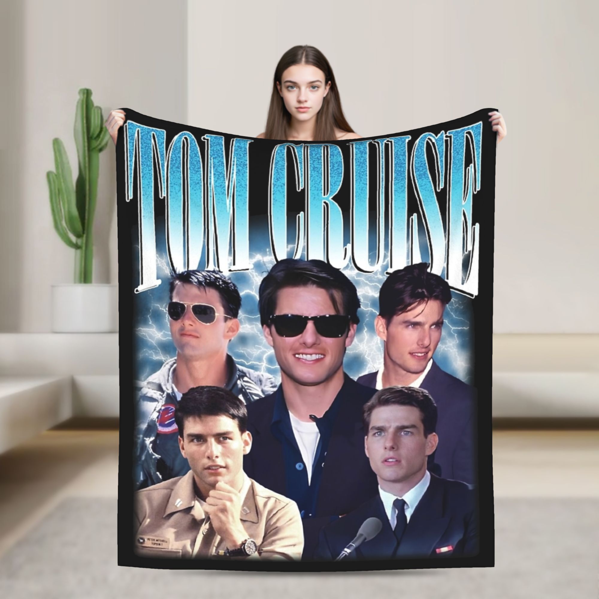 Tom Cruise 90s Vintage Ethan H - đánh giá và giá Outdoor Hunting Blanket