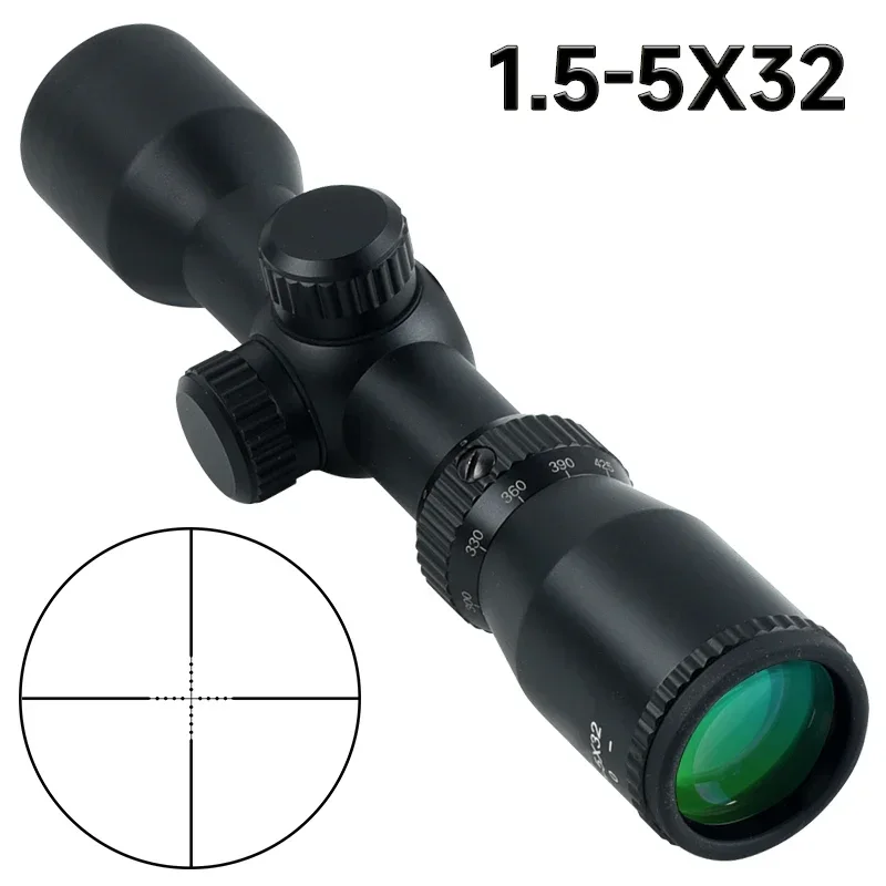 1.5-5X32 Scope Crossbow Short  - đánh giá và giá Crossbow Scope Sight