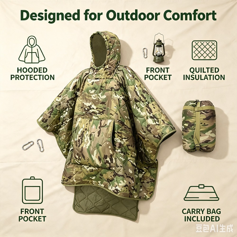 Camo Blanket Waterproof Insula - đánh giá và giá Outdoor Hunting Blanket