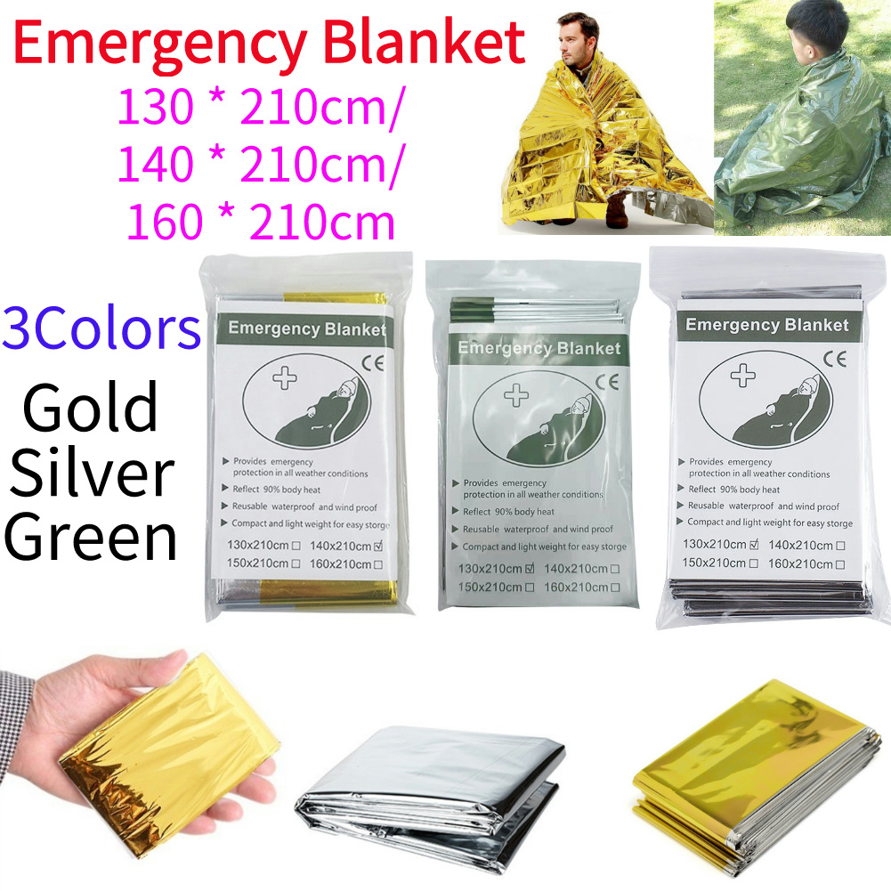 Foil Emergency Blanket Lightwe - đánh giá và giá Outdoor Hunting Blanket