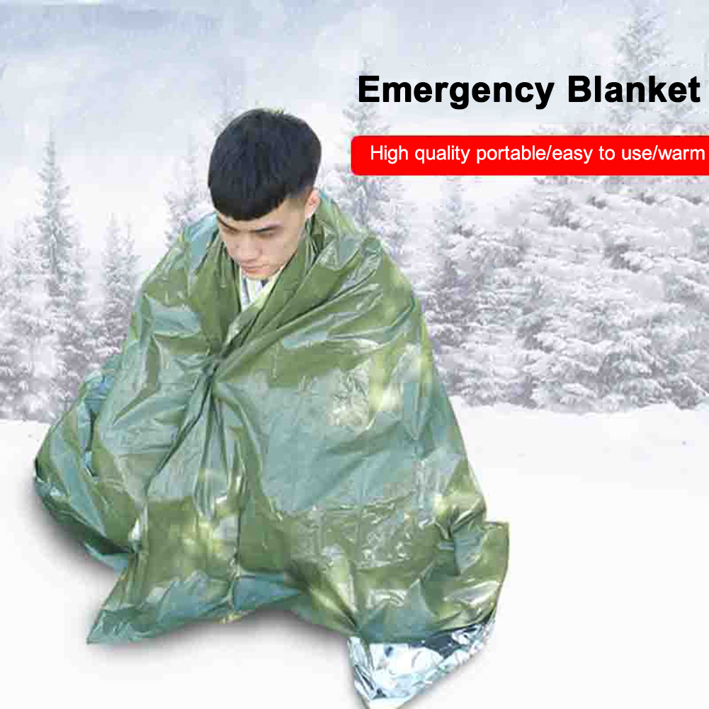 Foil Emergency Blanket Lightwe - đánh giá và giá Outdoor Hunting Blanket
