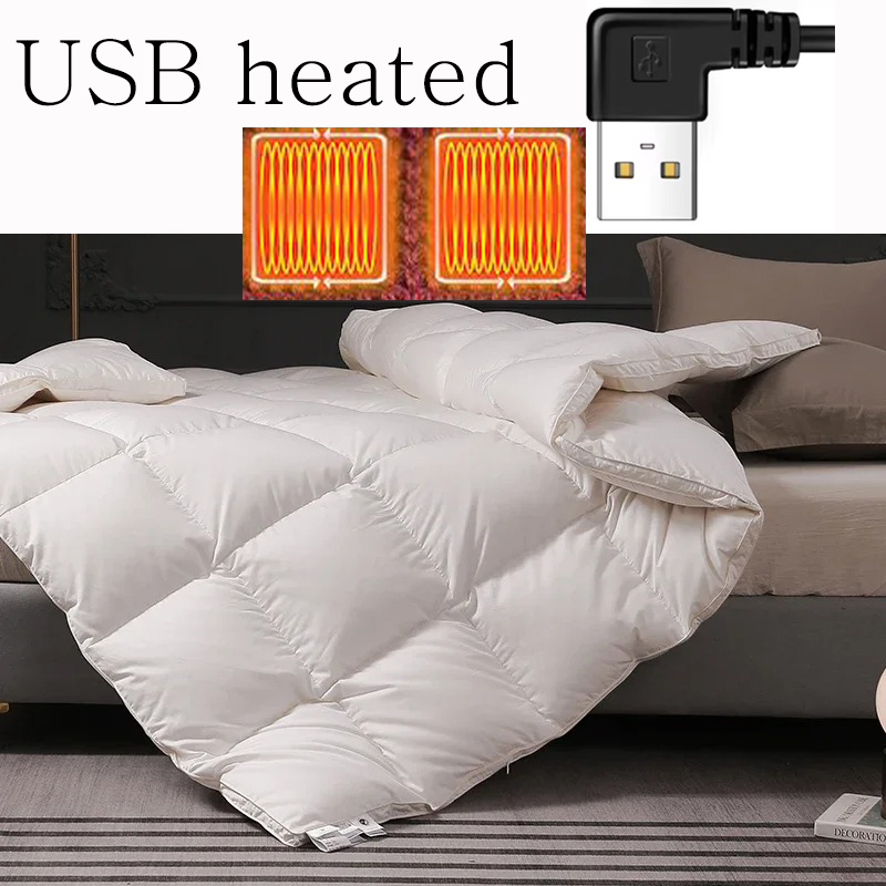 Down Camp Blanket Usb Heating  - đánh giá và giá Outdoor Hunting Blanket