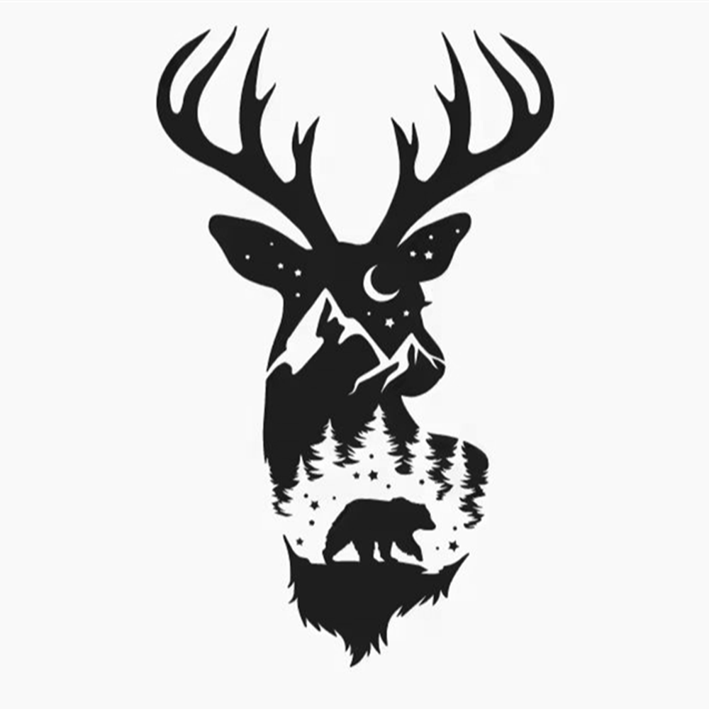 Deer Head Bear Mountain Forest - đánh giá và giá Hunting And Camping In Forest