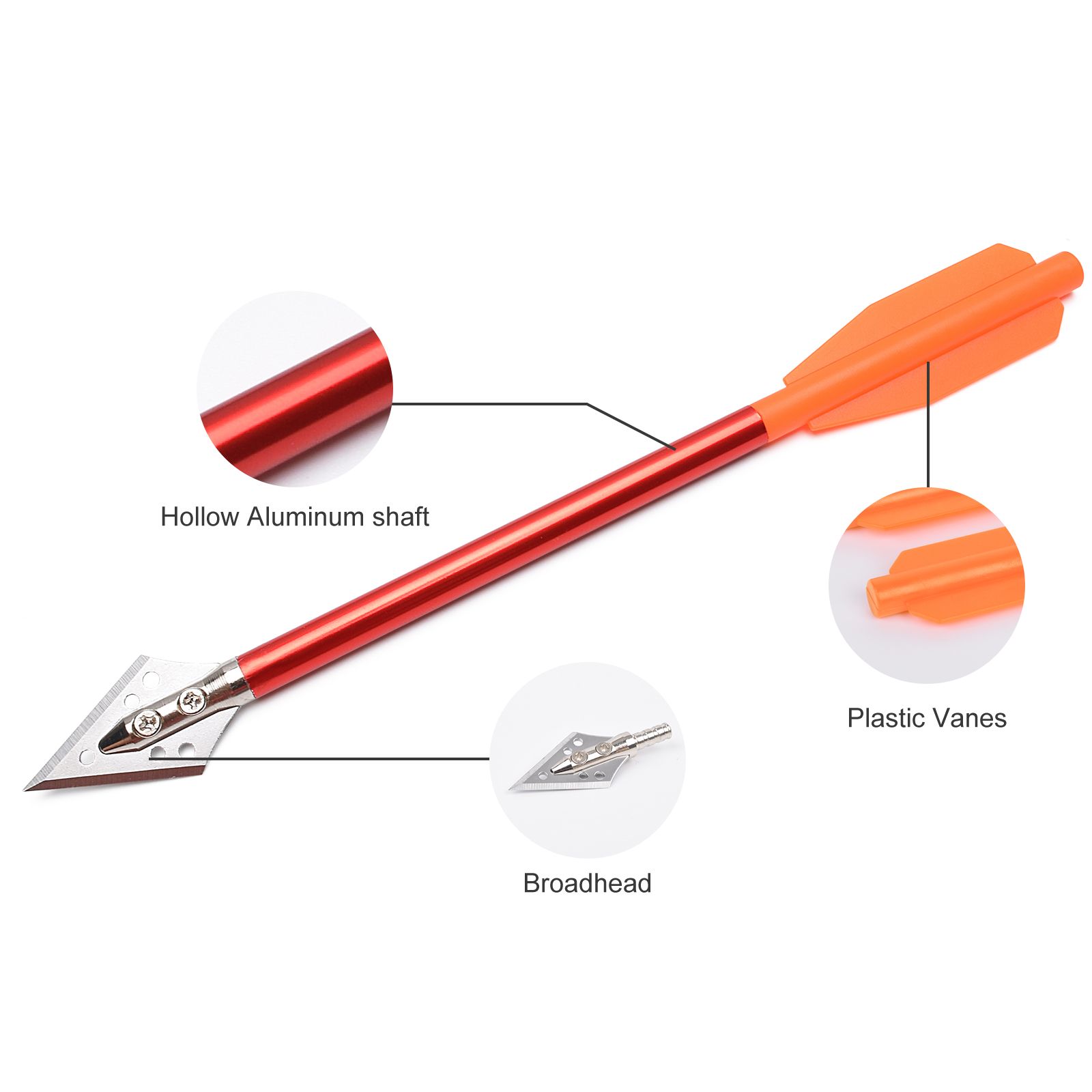3pcs 6.5Inch Aluminum Crossbow - đánh giá và giá Is Hunting Outdoor Recreation