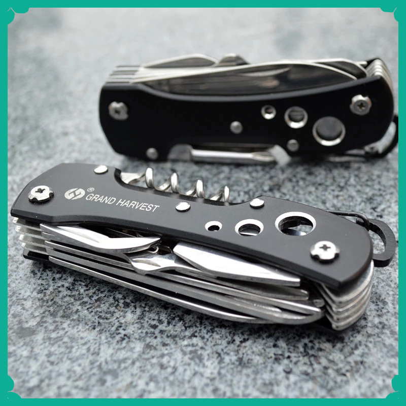 Multitool Knife 11 in 1 - Swis - đánh giá và giá Outdoor Hunting Knife Set