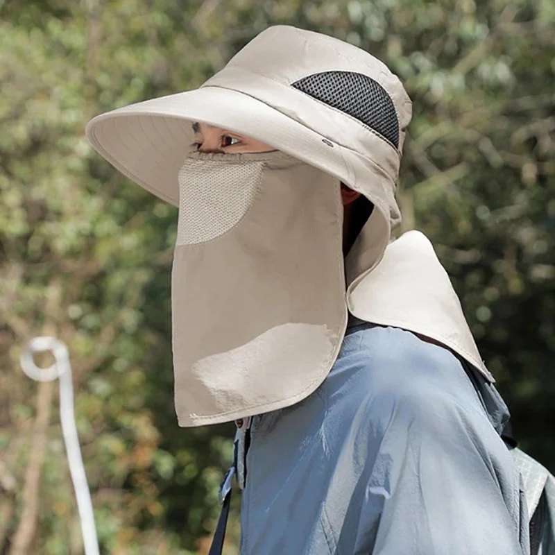 Summer Sun Hats UV Protection  - đánh giá và giá Outdoor Hunting And Fishing