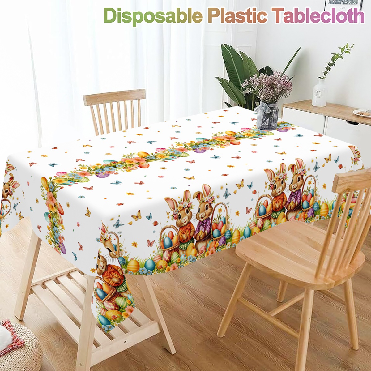 130*220cm Easter Cute Bunny Ta - đánh giá và giá Outdoor Hunting Table