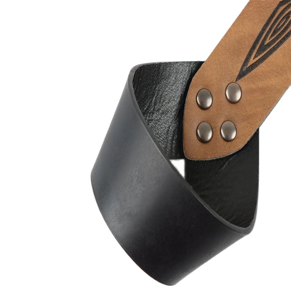 1pc Medieval PU Leather Sword  - đánh giá và giá Outdoor Hunting Movies